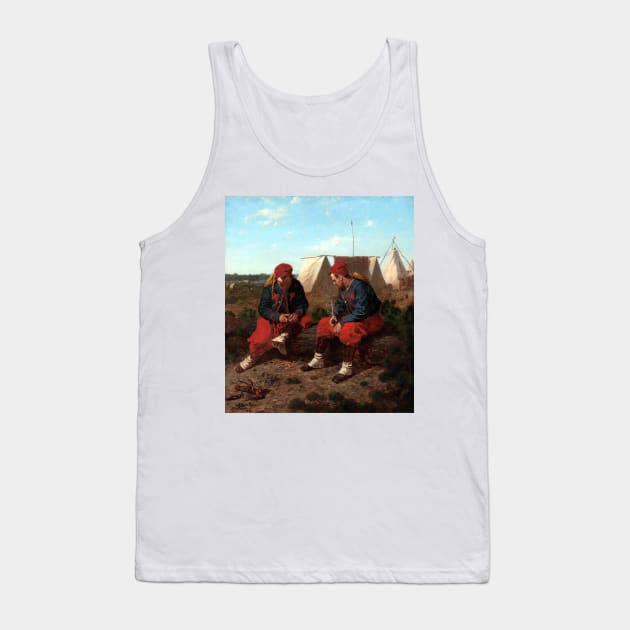 Winslow Homer The Brierwood Pipe Tank Top by pdpress